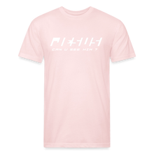 Load image into Gallery viewer, Can U See Him Fitted Cotton/Poly T-Shirt by Next Level - blush pink 
