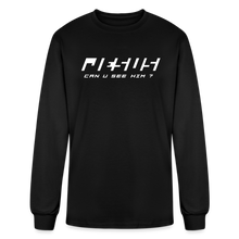 Load image into Gallery viewer, Can U See Him ? Long Sleeve T-Shirt - black
