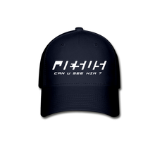 Load image into Gallery viewer, Can U See Him ? Baseball Cap - navy

