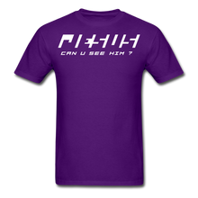 Load image into Gallery viewer, Can U See Him ? T-Shirt - purple

